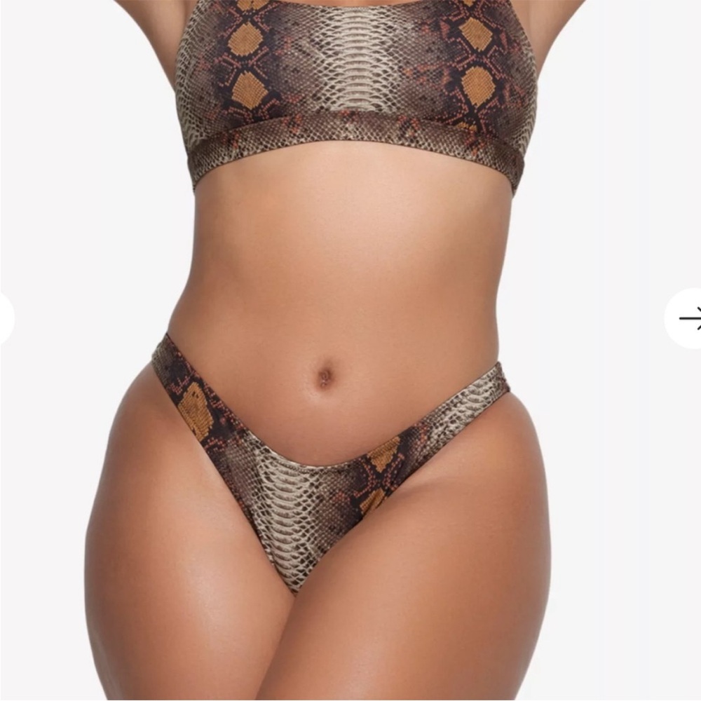 SKIMS Snake Bikini Bottom